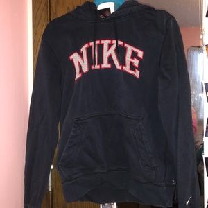 black nike hoodie